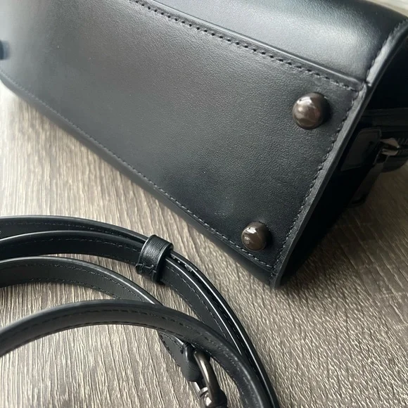 Coach Andrew carryall satchel in black - Picture 3 of 12